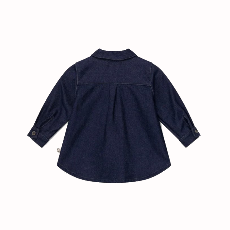 Abito denim per bambina