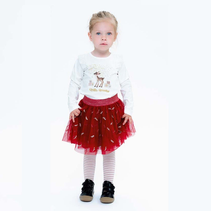 Outfit natalizio bambina